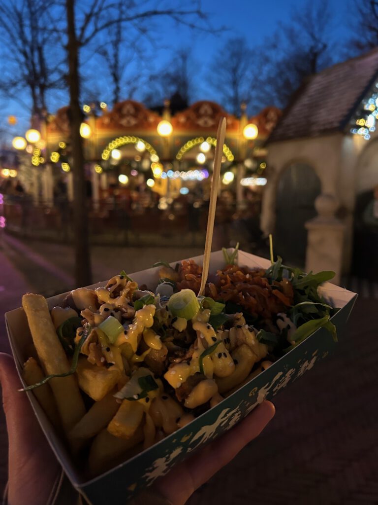 Winter efteling loaded fries korean style
