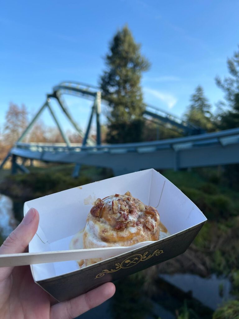 Winter efteling warm kaneelbroodje pecannoten
